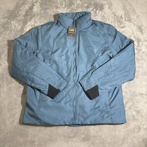 Mack Russo Men's Teal Hybrid Jacket - Size Large - New With Tags! Style IT2302